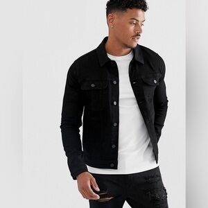 ASOS Classic Black Denim Jacket